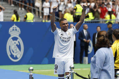 Presentación Mbappé como nuevo jugador del Real Madrid