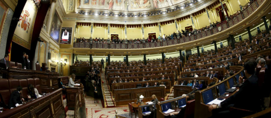 Interior del Congreso de los Diputados. REUTERS