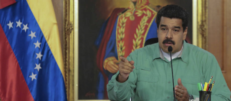 Nicolás Maduro durante una comparecencia en Caracas. REUTERS