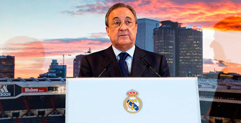 Florentino Pérez calificó el año 2014 del Real Madrid como espectacular. Foto: RM.