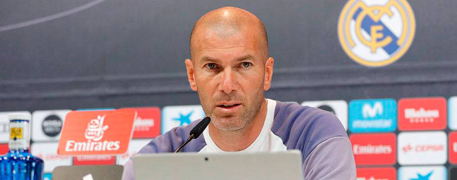 Rueda de prensa de Zidane
