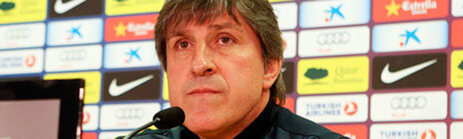 Jordi Roura, segundo entrenador del Barcelona (REUTERS)
