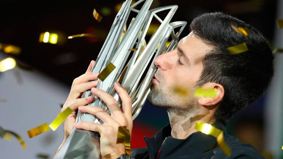 Novak Djokovic, campeón del Master 1000 de Shanghai. CORDONPRESS