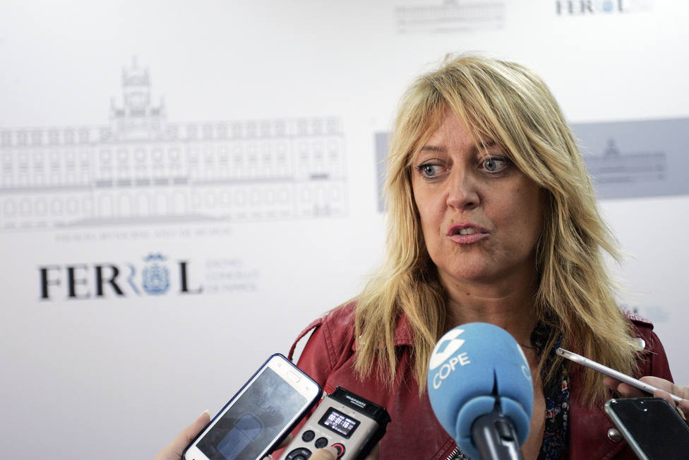 La secretaria general del PSdeG-PSOE de Ferrol, Beatriz Sestayo