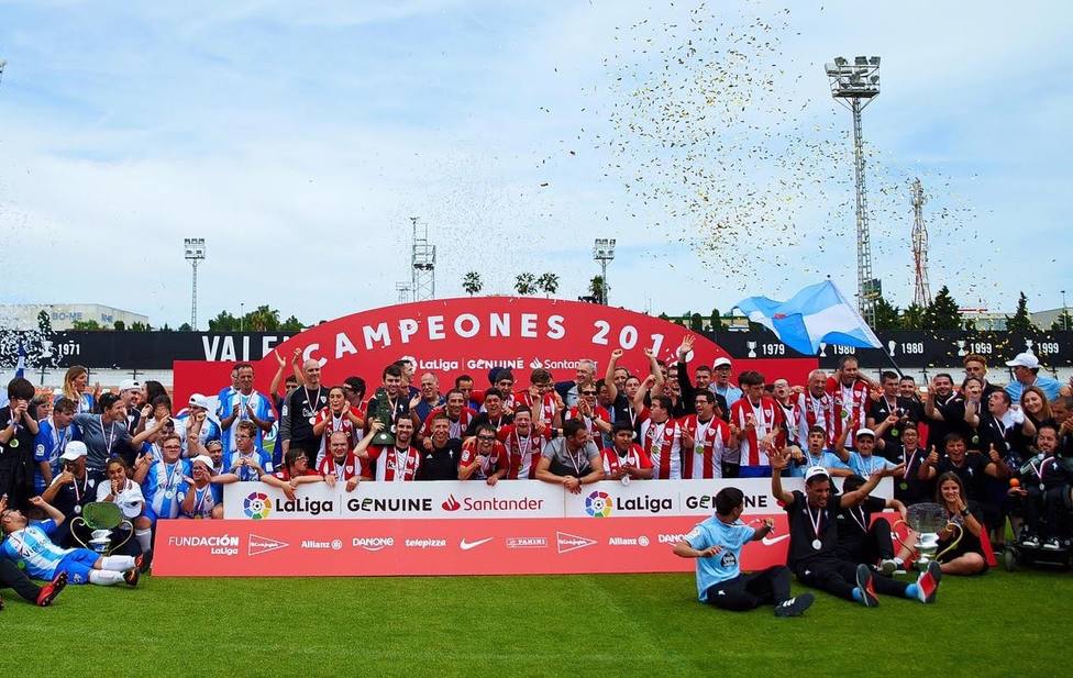 Celta, Málaga y Athletic, campeones de la segunda temporada de LaLiga Genuine Santander
