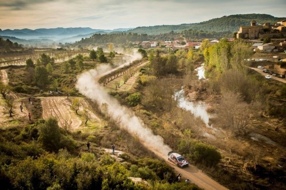 Imagen de un tramo del RallyRACC Catalunya-Costa Daurada 2018