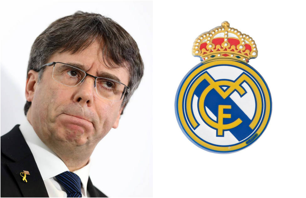 La grave acusación de Puigdemont contra el Real Madrid que nada han gustado en el club blanco