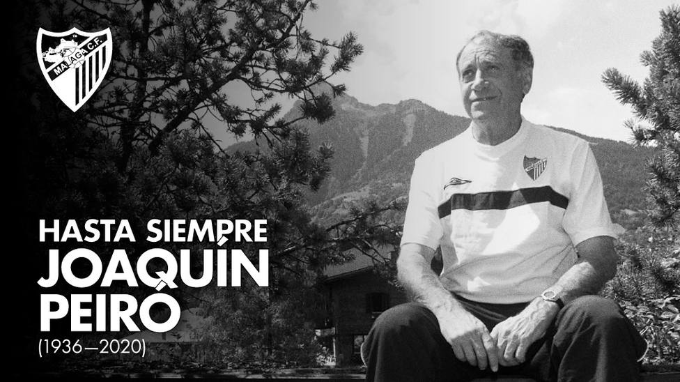 Fallece Joaquín Peiró, muy recordado como jugador en el Atlético y como técnico en el Málaga