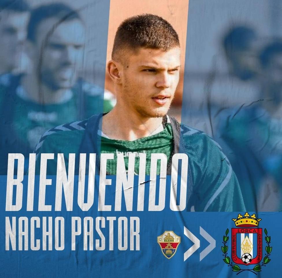 El CF Lorca Deportiva ficha a Nacho Pastor, central del Ilicitano