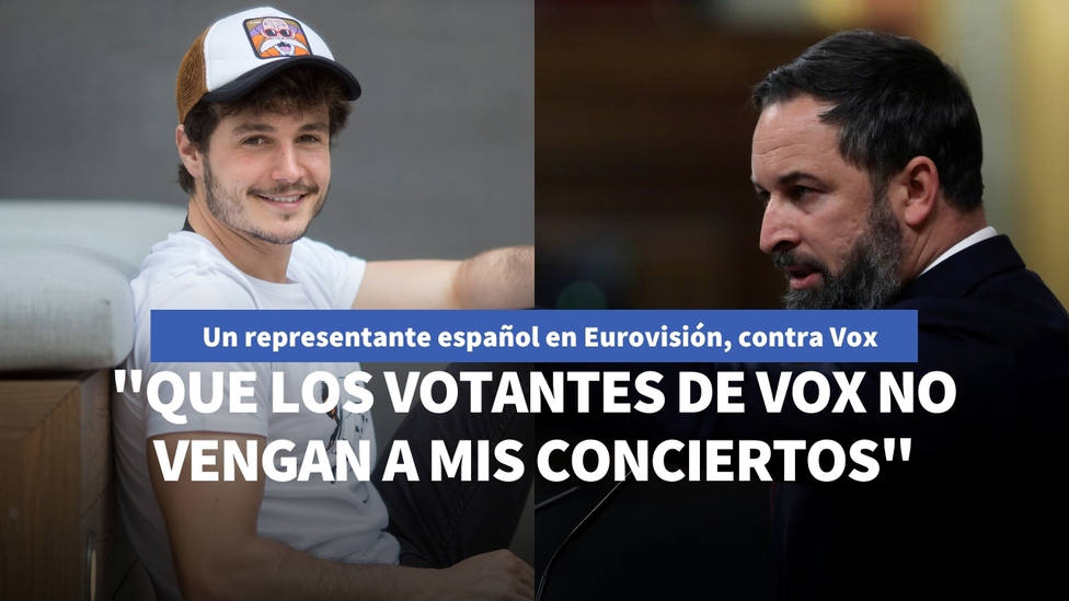 Un representante de España en Eurovisión arremete contra Vox: Que no vengan sus votantes a mis conciertos
