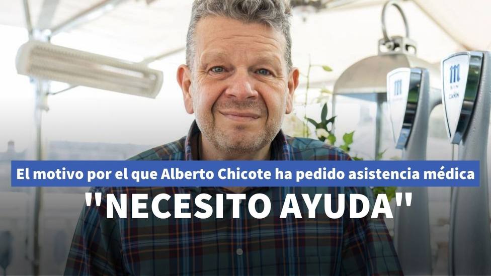 El motivo por el que Alberto Chicote se ve obligado a pedir asistencia médica: Necesito ayuda