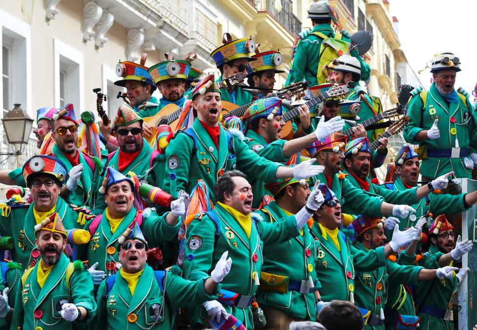 Coro de Carnaval en Cádiz