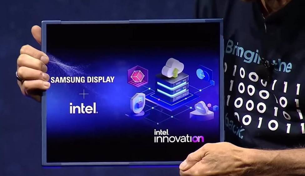 Gadgets: Samsung e Intel muestran un prototipo de ordenador con pantalla deslizante