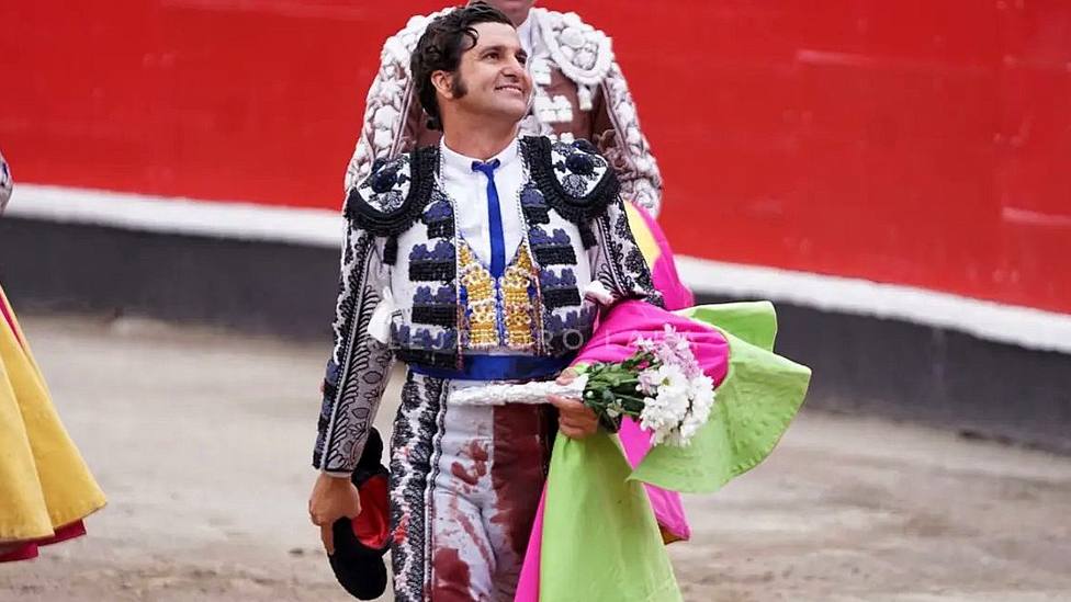 Morante de la Puebla en una actuación pasada en la plaza de toros de Azpeitia