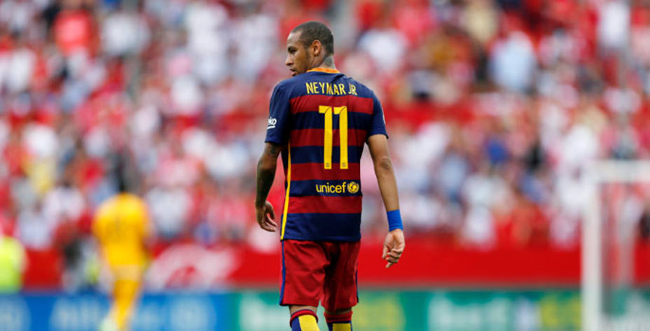 Neymar, durante un encuentro de esta temporada (FOTO - Reuters)