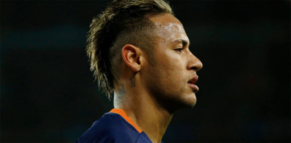 Neymar estuvo este jueves en Madrid