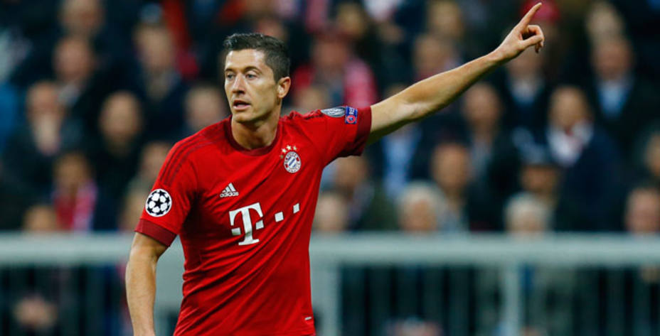 Robert Lewandowski es el delantero titular del Bayern de Munich. Reuters.