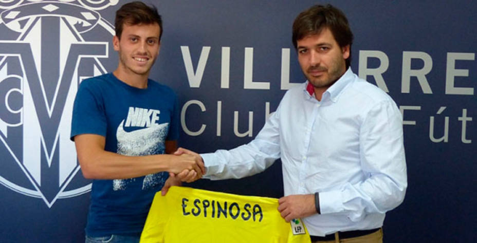 Javier Espinosa jugará en el Villarreal las próximas tres temporadas. Foto: Villarreal CF.
