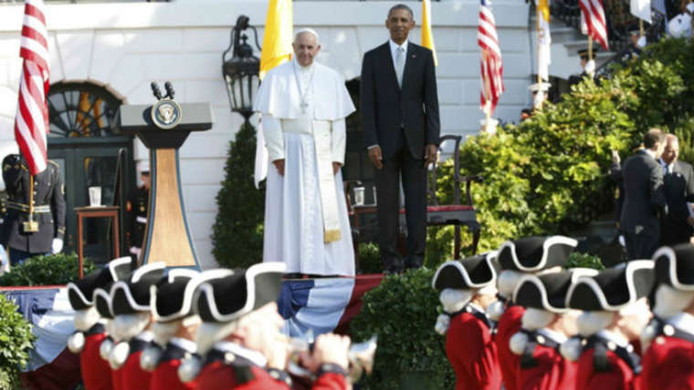 Obama al Papa Franciso: Es maravilloso poder conocerle