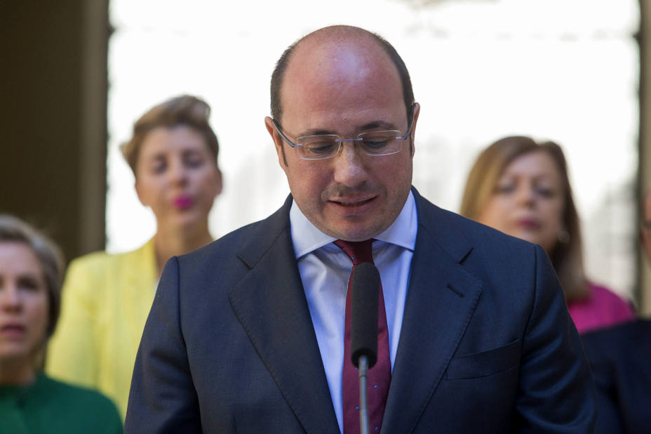 Pedro Antonio Sánchez, expresidente de la Región de Murcia. EFE