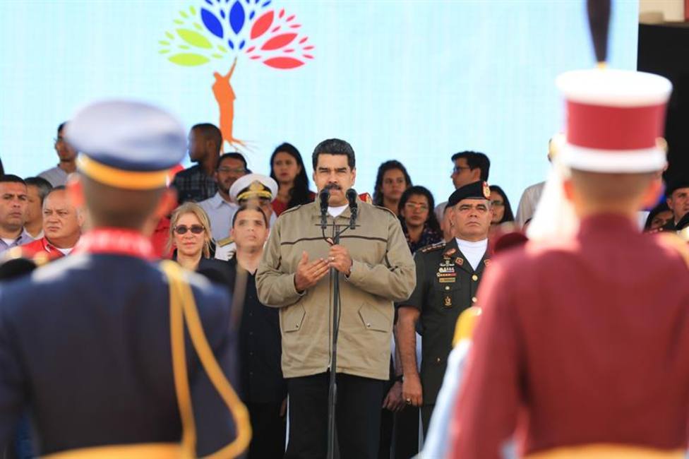 Maduro reaparece y asegura que nada ni nadie podrá perturbar la paz de Venezuela