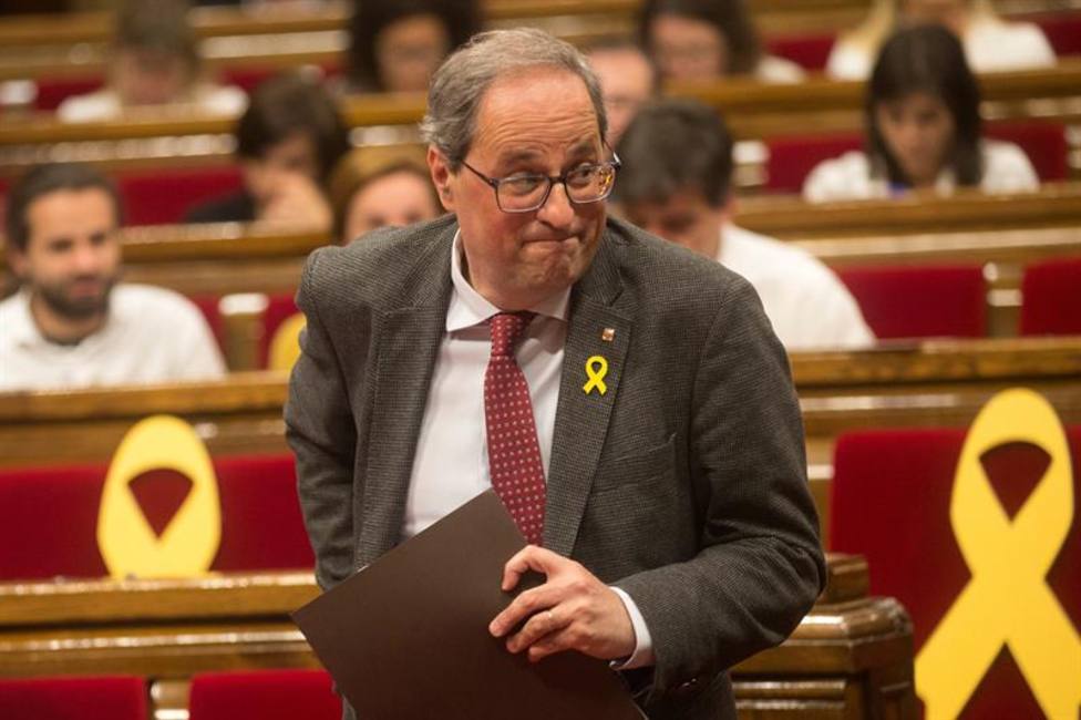 El TC declara inconstitucional la ley catalana de investiduras a distancia