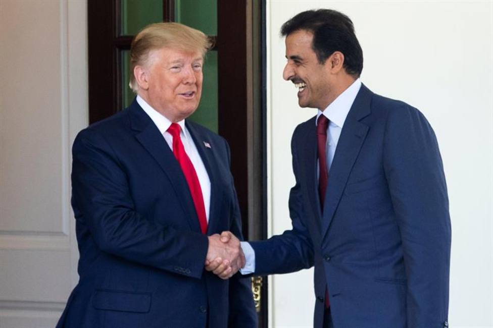 El emir de Catar ofrece a Trump mediar en su disputa con Irán