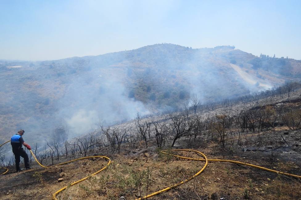 Detenido el sospechoso de originar ocho incendios en Mijas entre mayo y julio