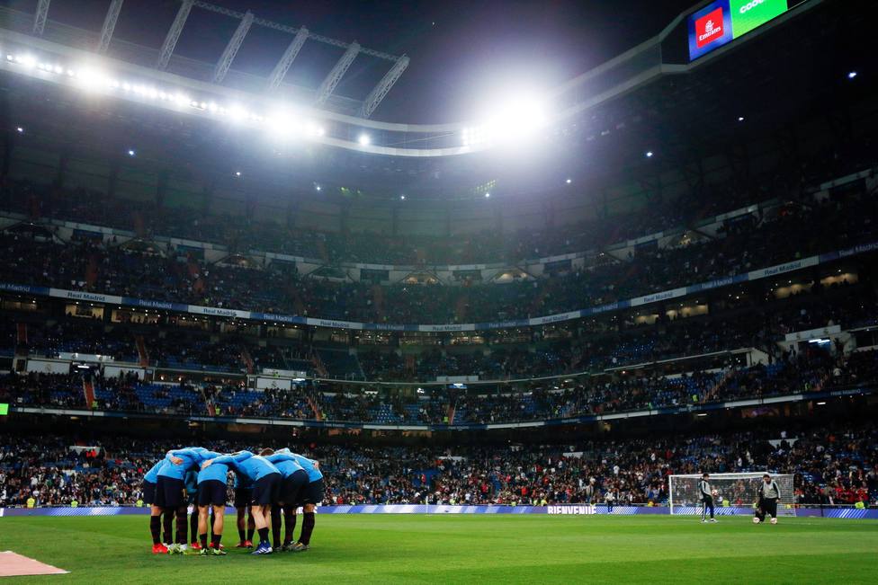 Real Madrid and FC Barcelona at Estadio Santiago Bernabeu in Madrid, Spain - 02 Mar 2019