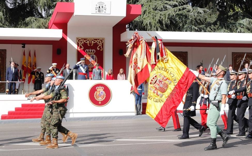 VÍDEO | Aquí puedes ver el desfile militar de las Fuerzas Armadas del 12 de octubre