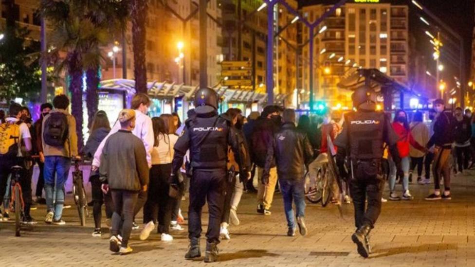 La Policía identificó a varios vándalos que acudieron con heridas al hospital de Logroño tras los disturbios