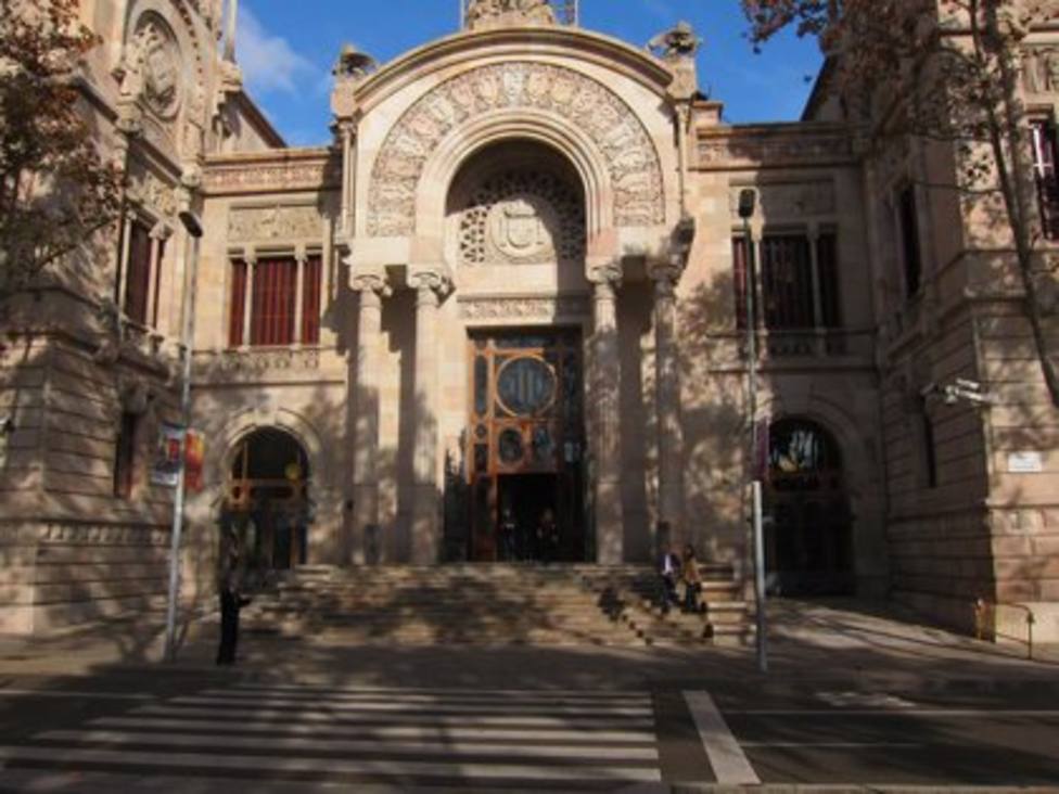 Fachada del Palau de JustÃ­cia, sede del TSJC y de la Audiencia de Barcelona