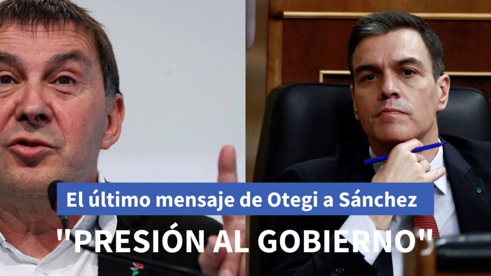 Otegi pide al gobierno de Pedro Sánchez la vuelta a su país de los presos, refugiados y deportados de ETA