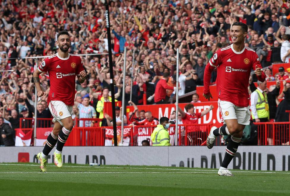 Cristiano Ronaldo vuelve a marcar con el Manchester United