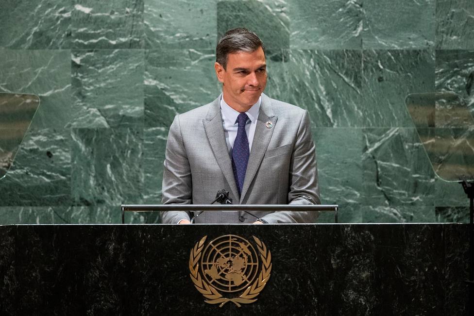 Sánchez advierte ante la ONU de que la democracia en el mundo está amenazada