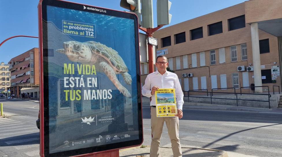 Lorca colabora en campañas de sensibilización para la protección de la tortuga marina