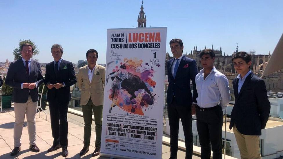 Presentación en Sevilla del festival de la Unión de Toreros