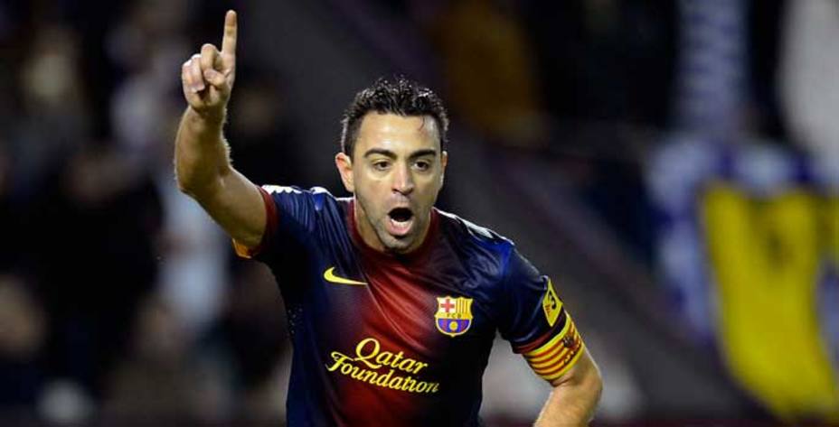 Xavi, capitán del Barcelona (Reuters)