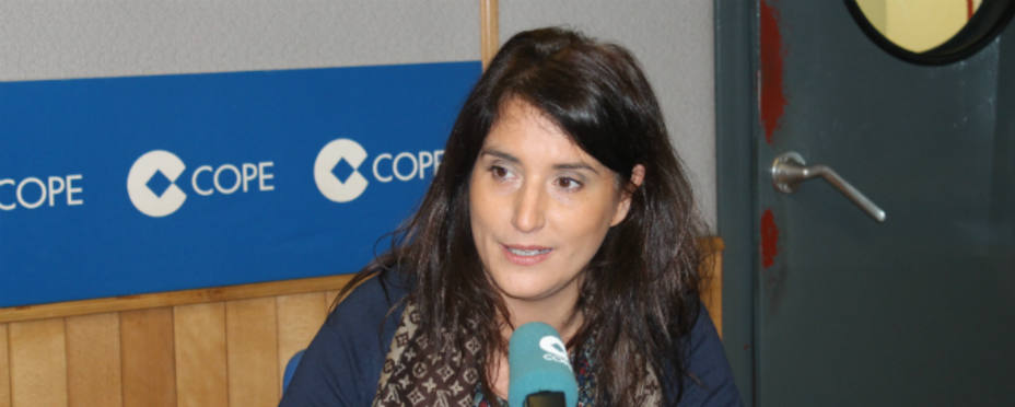 Mónica Martínez, de Digital Adiction, durante la entrevista en La Linterna