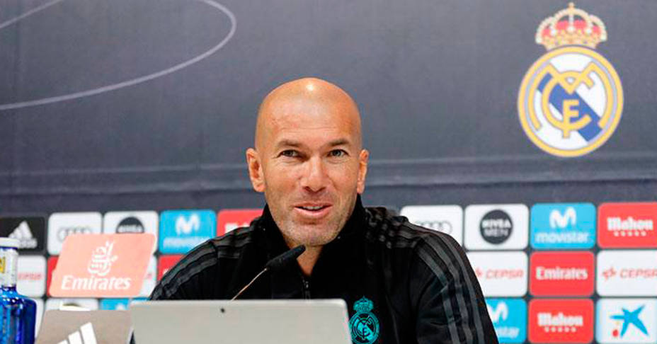 Rueda de prensa de Zidane