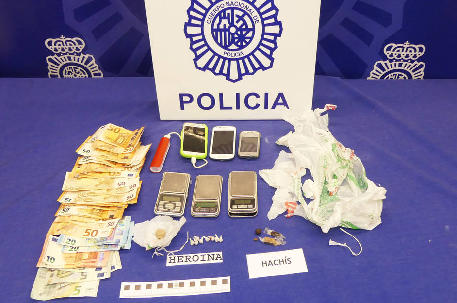 La Policía Nacional desactiva nueve puntos negros de venta de droga en Logroño