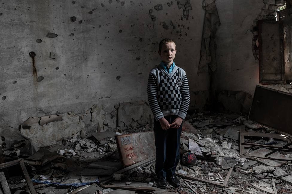 UNICEF denuncia que los ataques contra escuelas en el este de Ucrania se han cuadruplicado este año
