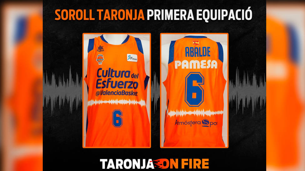 Soroll Taronja es la colección de nuevas equipaciones del Valencia Basket