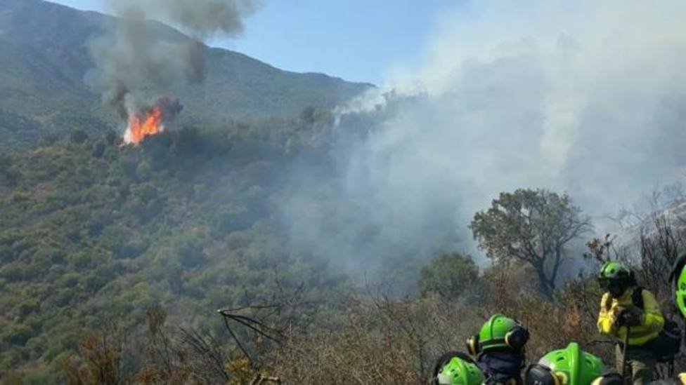 Extinguido el fuego en Estepona, que ha quemado 330 hectáreas desde el lunes