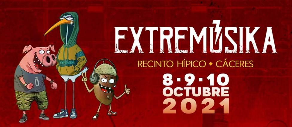 El festival Extremúsika se aplaza a octubre de 2021 con mismo cartel menos El Kanka