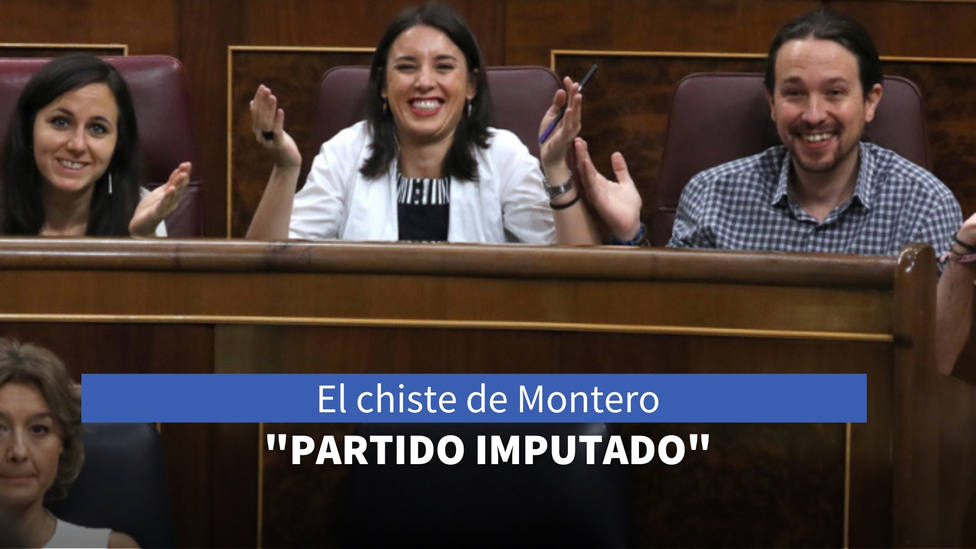 El chiste de Irene Montero sobre el PP que se le vuelve en contra: La del partido imputado...