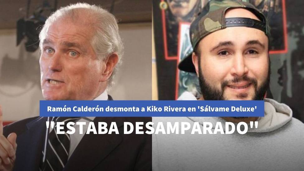 Ramón Calderón pone en su sitio a Kiko Rivera y desmonta sus argumentos en ‘Sálvame Delxue’