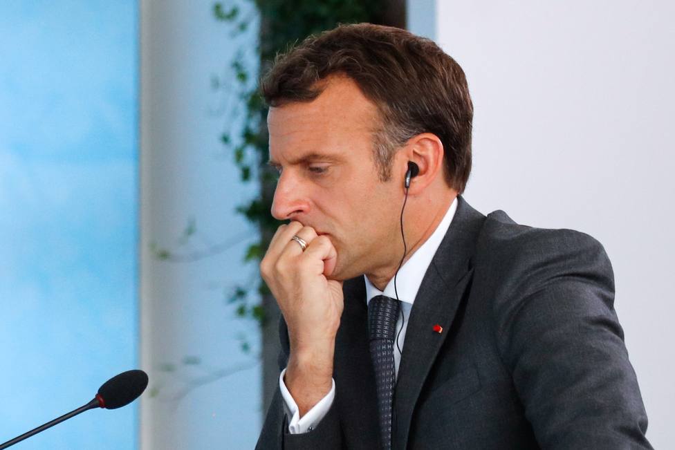 Un supuesto desliz geográfico de Macron protagoniza un momento de tensión en pleno G7