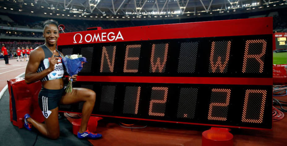 Kendra Harrison, nuevo récord mundial en los 100 metros vallas (FOTO - Reuters)