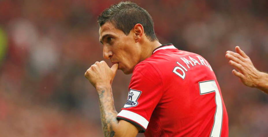 Di María está viviendo sus últimas horas como jugador del Manchester United. Reuters